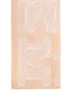 Max Mara Linen Blend Stole In Pink