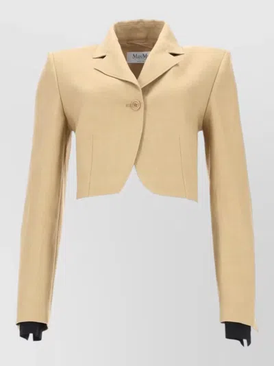 Max Mara Linen Cropped Jacket