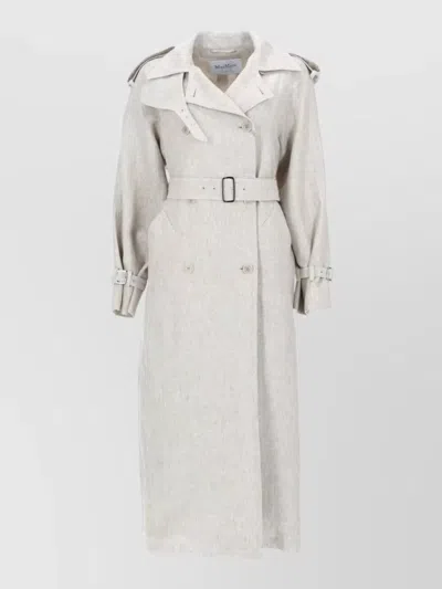 Max Mara Linen Double-breasted Jacket