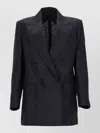 Max Mara Maximal Tailoring Double-breasted Linen Blazer Jacket