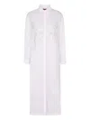 Max Mara Megaton Shirtdress In White