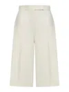 Max Mara Linen Pants In Brown