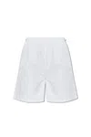 Max Mara Linen Pants Sequoia In White