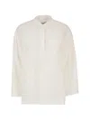 Max Mara Shirts Light And Natural In White