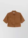 Max Mara Linen Shirt With Adjustable Side Straps