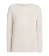 Max Mara Linen Sweater In Beige