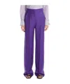 Max Mara Aversa Flax Linen Wide Leg Trousers