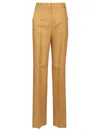 Max Mara Linen Trousers Beige