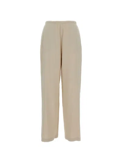 Max Mara Linen Trousers In Multi