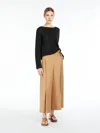 Max Mara Linen Yarn Jumper In Black