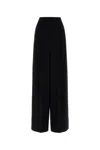 Max Mara Maxmara Women 2421136041600 - Pantalone Largo In Cady In Nero