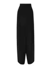 Max Mara Maxmara Women 2421136041600 - Pantalone Largo In Cady In Negro