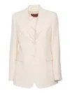 Max Mara Linz White Jacket In White