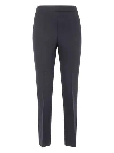 Max Mara Little Boot 'haven' Trousers In Black