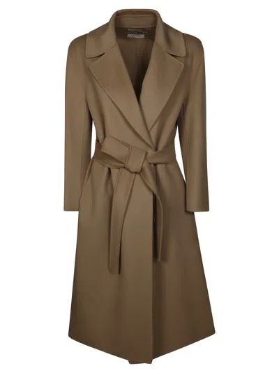Max Mara Esturia Coat In Brown