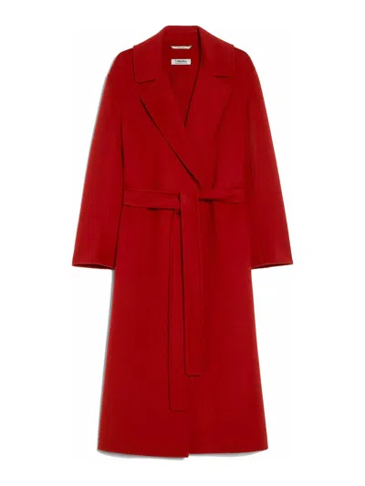 Max Mara Studio Coat Woman Red