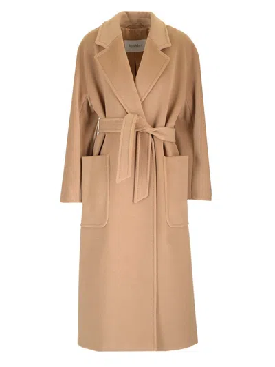 Max Mara Locri Coats Beige