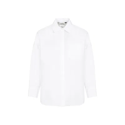 Max Mara Lodola White Cotton Shirt