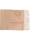Max Mara Embroidered-logo Scarf