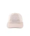 Max Mara Logo Baseball Cap In White