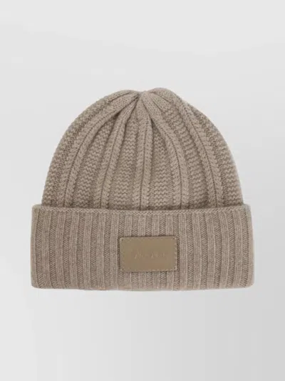 MAX MARA LOGO BEANIE FOLDED CUFF