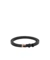 Max Mara Logo Belt In Neutral