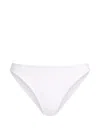 Max Mara Logo Bikini Bottom In White