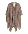 Max Mara Brown Neutral Capes In Brown