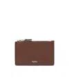 Max Mara Logo Card Holder In Green
