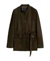 Max Mara Logo Casual Jacket In Black