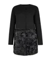 Max Mara Logo Casual Jacket In Black