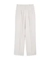 Max Mara Logo Casual Pants In Nude