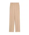 Max Mara Logo Casual Pants In Nude