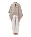 Max Mara Cape Woman Sand In Nude