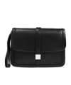 Max Mara Bianca Leather Shoulder Bag In Black
