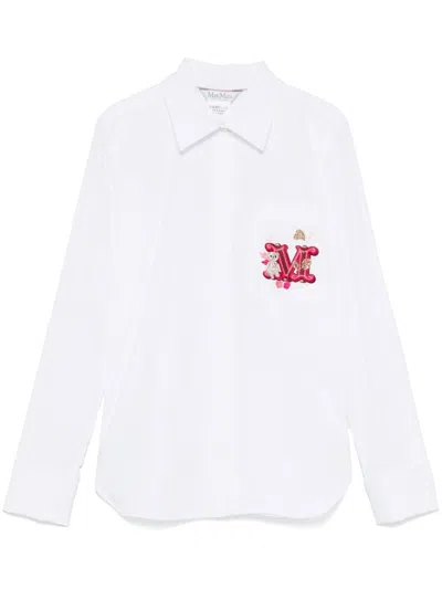 Max Mara Logo Cotton Shirt