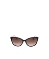 Max Mara Logo-detail Cat-eye Sunglasses In Brown