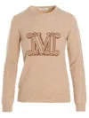 Max Mara Wool-and-cashmere-blend Sweater In Sabbia