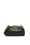 MAX MARA MAX MARA LOGO DETAILED SHOULDER BAG