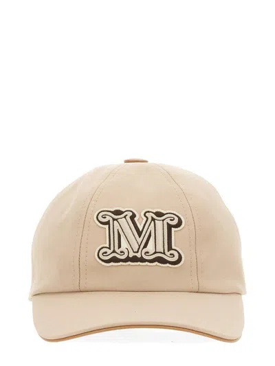 Max Mara Baseball Cap In Neutral
