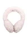 Max Mara Muffy1 Logo-patch Earmuffs In Pink