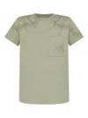 Max Mara Logo-embroidered T-shirt In Green