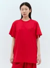Max Mara Women Logo Embroidery T-shirt In Red