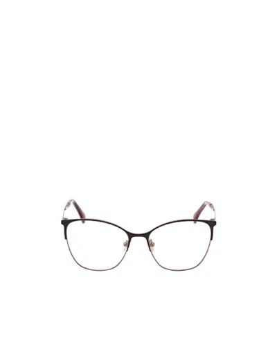 Max Mara Logo Flat Mirror In Metallic