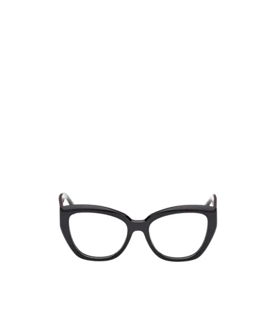 Max Mara Logo Flat Mirror In Brown