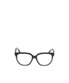 Max Mara Rectangle Frame Glasses In Black