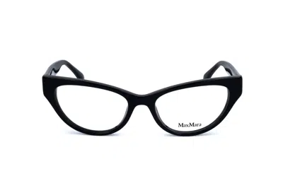 Max Mara Logo Flat Mirror In Black
