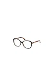 Max Mara Logo Flat Mirror In Black