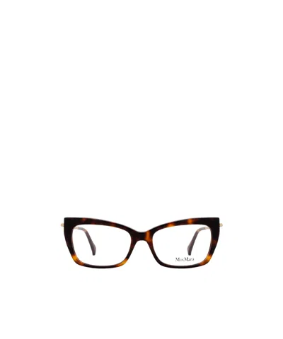 Max Mara Logo Flat Mirror In Black