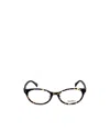 Max Mara Logo Flat Mirror In Black